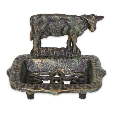 COW CAST IRON SOAP DISH